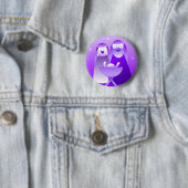 Badge Rond 5 Cm Rétro nativité (En situation)
