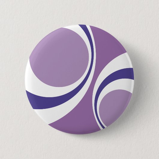 Badge Rond 5 Cm rétro pourpre (Devant)