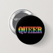 Badge Rond 5 Cm Retro Queer (Devant & derrière)