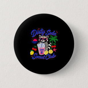 Badge Rond 5 Cm Retro sale de soda sale social club raton laveur é