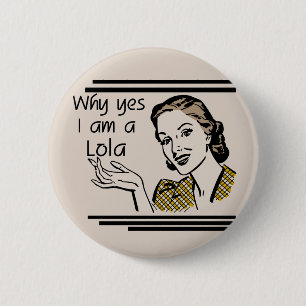 Badge Rond 5 Cm Rétro T-shirts et cadeaux de Lola