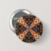 Badge Rond 5 Cm Retro Tan Motif (Devant & derrière)