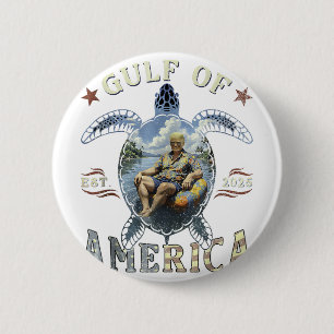 Badge Rond 5 Cm Retro Trump Merica 4 juillet 47e président Amer