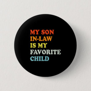 Badge Rond 5 Cm Retro Vintage Mon Fils En Droit Est Mon Enfant Fav