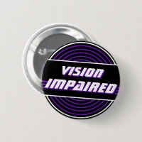 Retro Vinyl Record Purple Vision endommagé