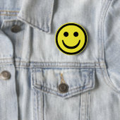 Badge Rond 5 Cm rétro visage (En situation)