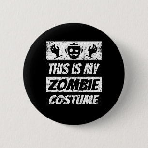 Badge Rond 5 Cm Retro Zombies Halloween Garçons Enfants Costume am