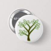 BADGE ROND 5 CM RÉUTILISEZ L'ARBRE DE MOT (Devant & derrière)