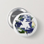 Badge Rond 5 Cm Réutilisez maintenant le bouton (Devant & derrière)