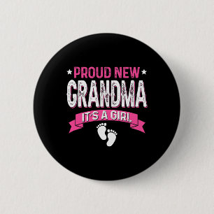 Badge Rond 5 Cm Révélation drôle de sexe de famille Fière nouvelle