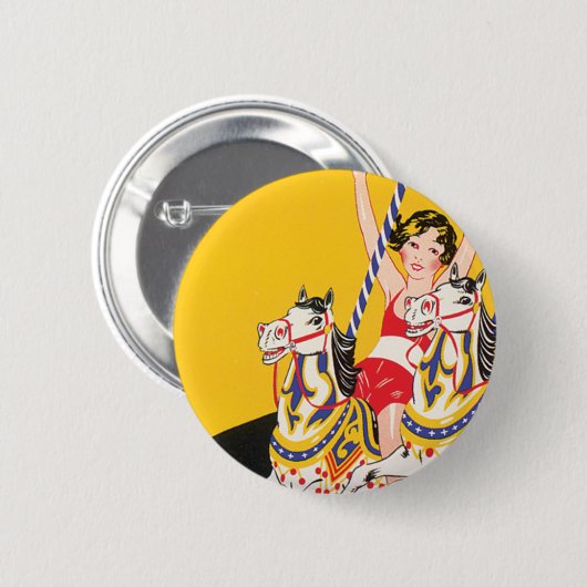 Badge Rond 5 Cm Revere Beach dimanche (Devant & derrière)