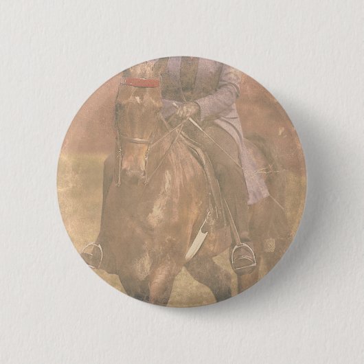 Badge Rond 5 Cm Rêves à selle (Devant)