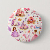 Badge Rond 5 Cm Rêves de contes de fées (Devant)