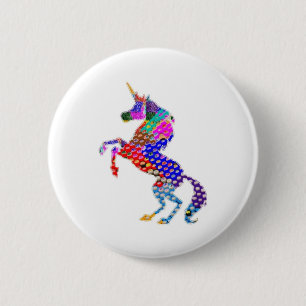 Badge Rond 5 Cm Rêves   de la nature n de LICORNE