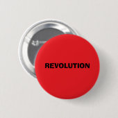 Badge Rond 5 Cm Révolution (Devant & derrière)