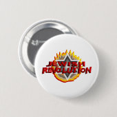 Badge Rond 5 Cm Révolution juive (Devant & derrière)