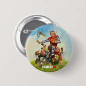 Badge Rond 5 Cm RFK Jr. — notre Victor Valiant ! (Devant & derrière)