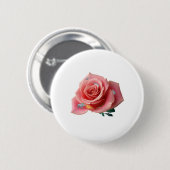 Badge Rond 5 Cm Rhinocerose (Devant & derrière)