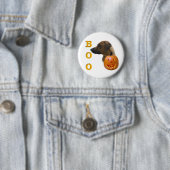 Badge Rond 5 Cm Rhodesian Ridgeback Boo (En situation)
