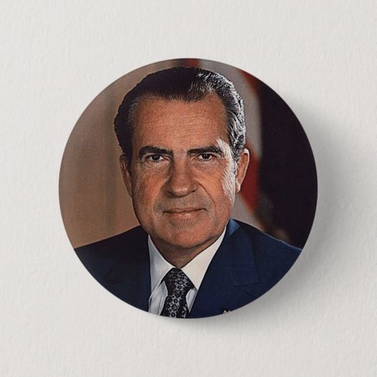 Badge Rond 5 Cm Richard M. Nixon (Devant)