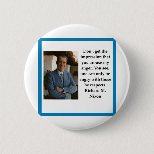Badge Rond 5 Cm richard, milhon, nixon, président, gop, conservate (Devant)