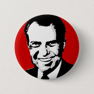 Badge Rond 5 Cm Richard Nixon