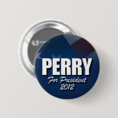 Badge Rond 5 Cm Rick Perry 2012 (Devant & derrière)