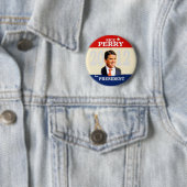 Badge Rond 5 Cm Rick Perry 2012 (En situation)