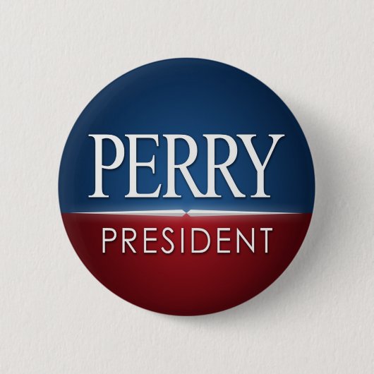 Badge Rond 5 Cm Rick Perry 2012 (Devant)