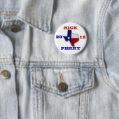 Badge Rond 5 Cm Rick Perry le Texas 2012 (En situation)