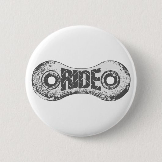 Badge Rond 5 Cm Ride (Devant)