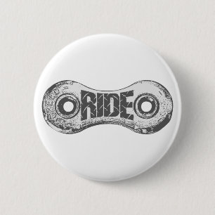 Badge Rond 5 Cm Ride