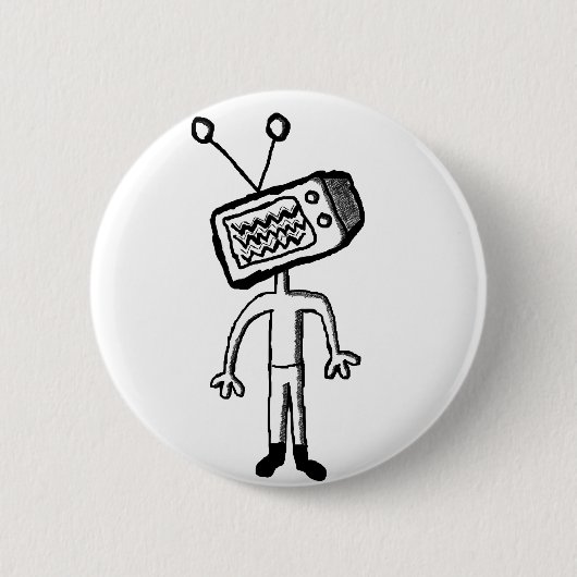 Badge Rond 5 Cm Rien dessus (Devant)