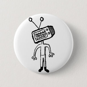 Badge Rond 5 Cm Rien dessus