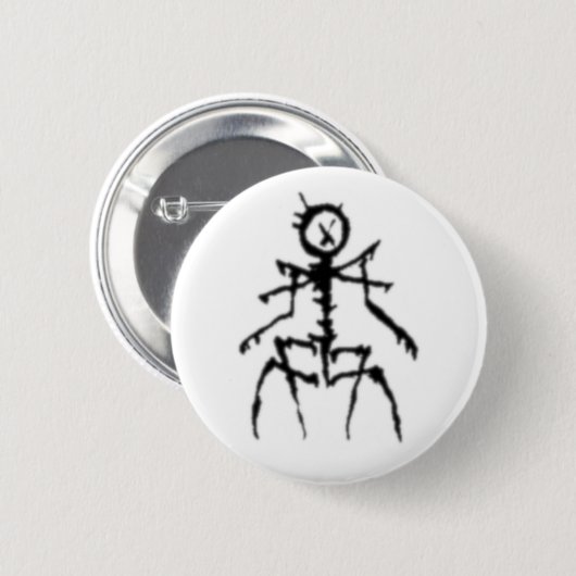 Badge Rond 5 Cm Rien Pin (Devant & derrière)