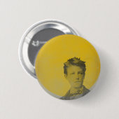 Badge Rond 5 Cm Rimbaud (Devant & derrière)