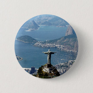 Badge Rond 5 Cm Rio, Rio béni