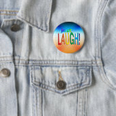 Badge Rond 5 Cm Rire (En situation)
