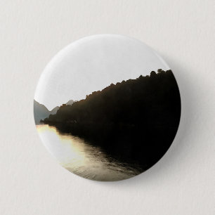Badge Rond 5 Cm Rivages D'Ombres Paysage Art