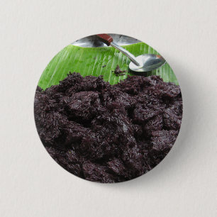 Badge Rond 5 Cm Riz noir laotien chou [barrage de Khao Niao]