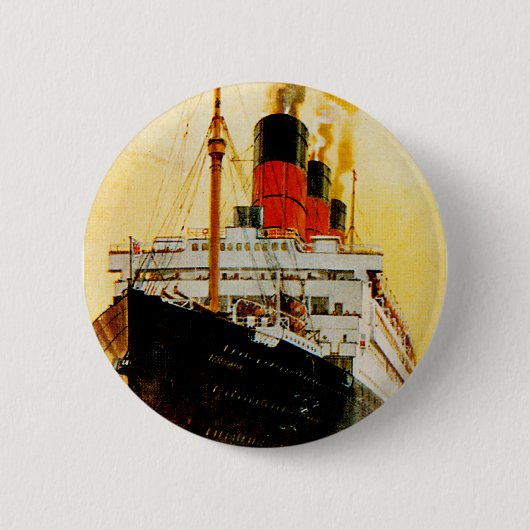 Badge Rond 5 Cm RMS Berengaria (Devant)