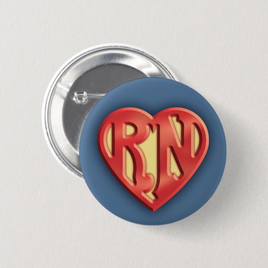 Badge Rond 5 Cm RN superbe IV (Devant & derrière)