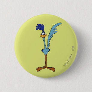 Badge Rond 5 Cm ROAD RUNNER™ en couleur