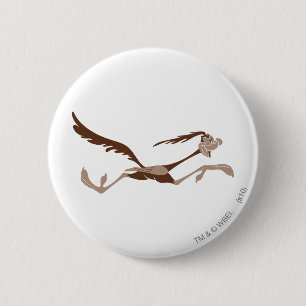 Badge Rond 5 Cm ROAD RUNNER™ exécuté