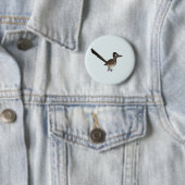 Badge Rond 5 Cm Roadrunner mignon de Birdorable (En situation)