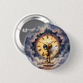 Badge Rond 5 Cm Robby the Winged Timekeeper (Devant & derrière)