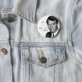 Badge Rond 5 Cm Robert Kennedy, pourquoi pas ? (En situation)