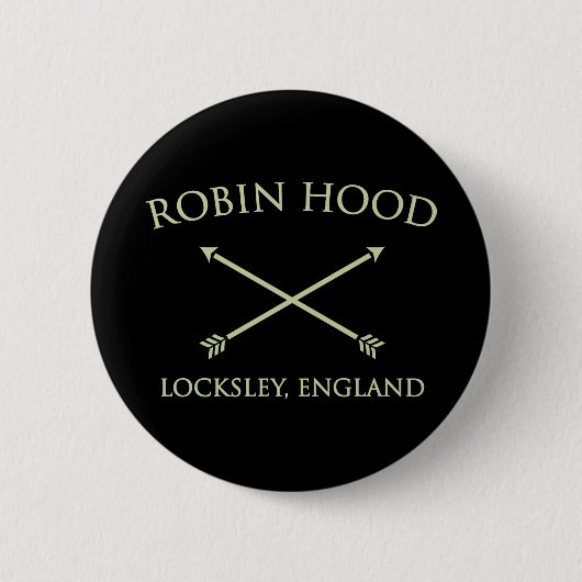 Badge Rond 5 Cm Robin Hood de locksley (Devant)