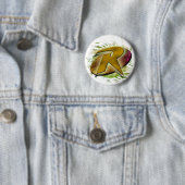 Badge Rond 5 Cm Robin -R (En situation)