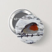 Badge Rond 5 Cm Robin Redmamin (Devant & derrière)